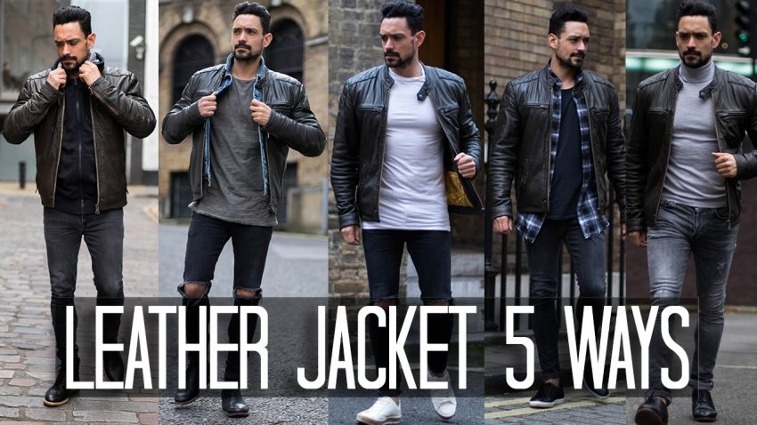 Men’s Leather Jacket Trends to Nourish Your Fixations This Year