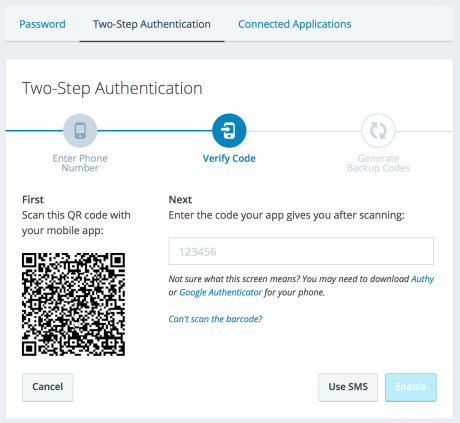 Two-Factor Authentication Setup on WordPress