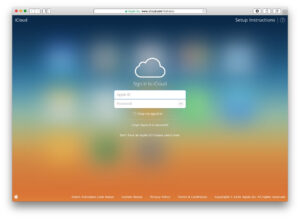 Sign Out of iCloud Account and Log Back In