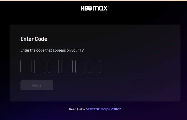 What is hbomaxtvsignin