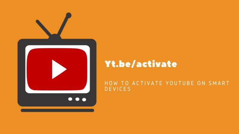 Activating YouTube on Smart TVs
