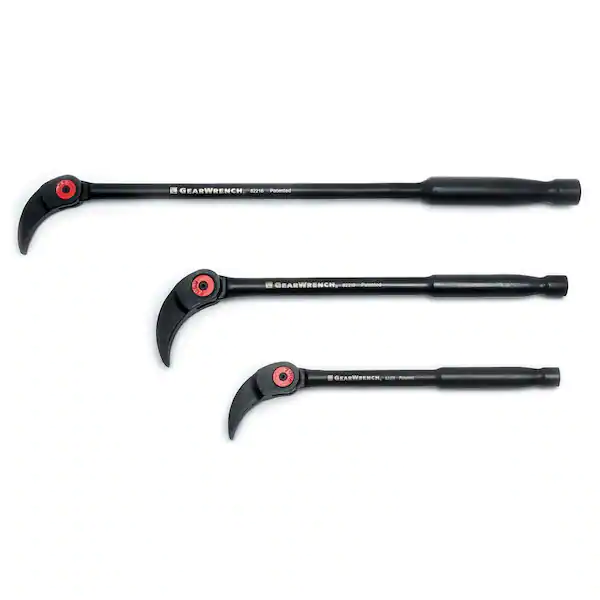 Flex Tools USA 3-Piece Flex Head Pry Bar Set