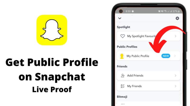 How to Create a Public Profile on Snapchat