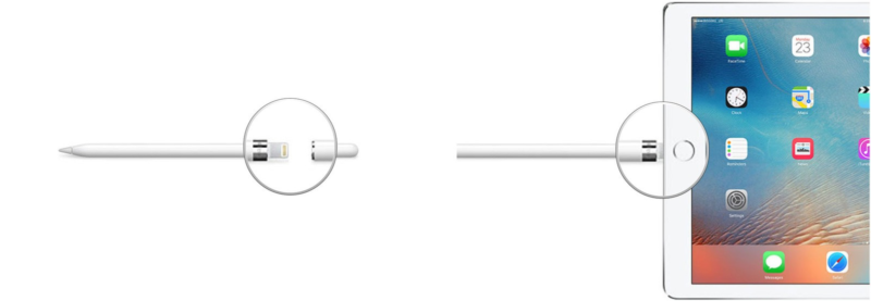 Remove the Cap and Plug in the Apple Pencil