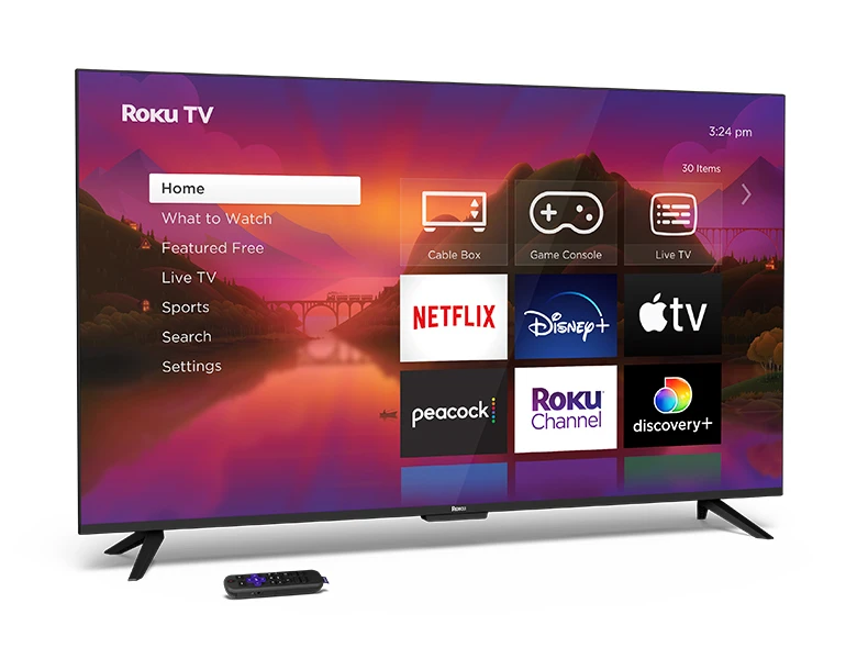 TCL 24S325 24-Inch 720p Roku Smart LED TV