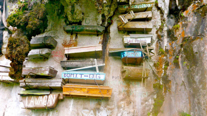 The Hanging Coffins of Sagada