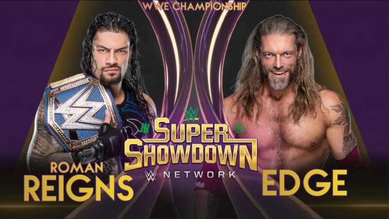 The Showdown Between Roman Reigns and Edge