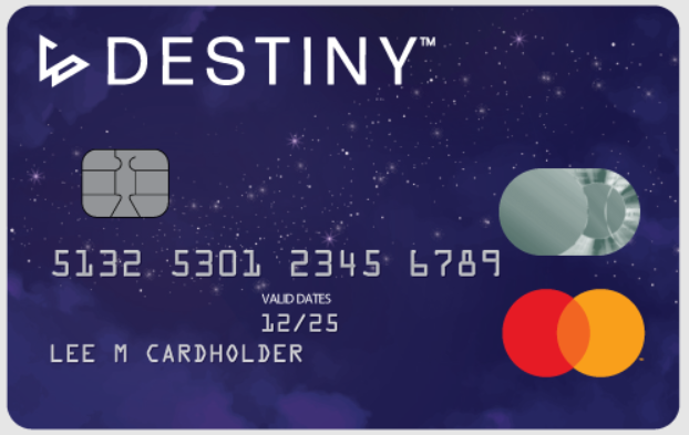 destiny credit card