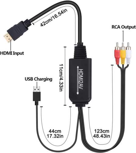 HDMI to RCA Adapter