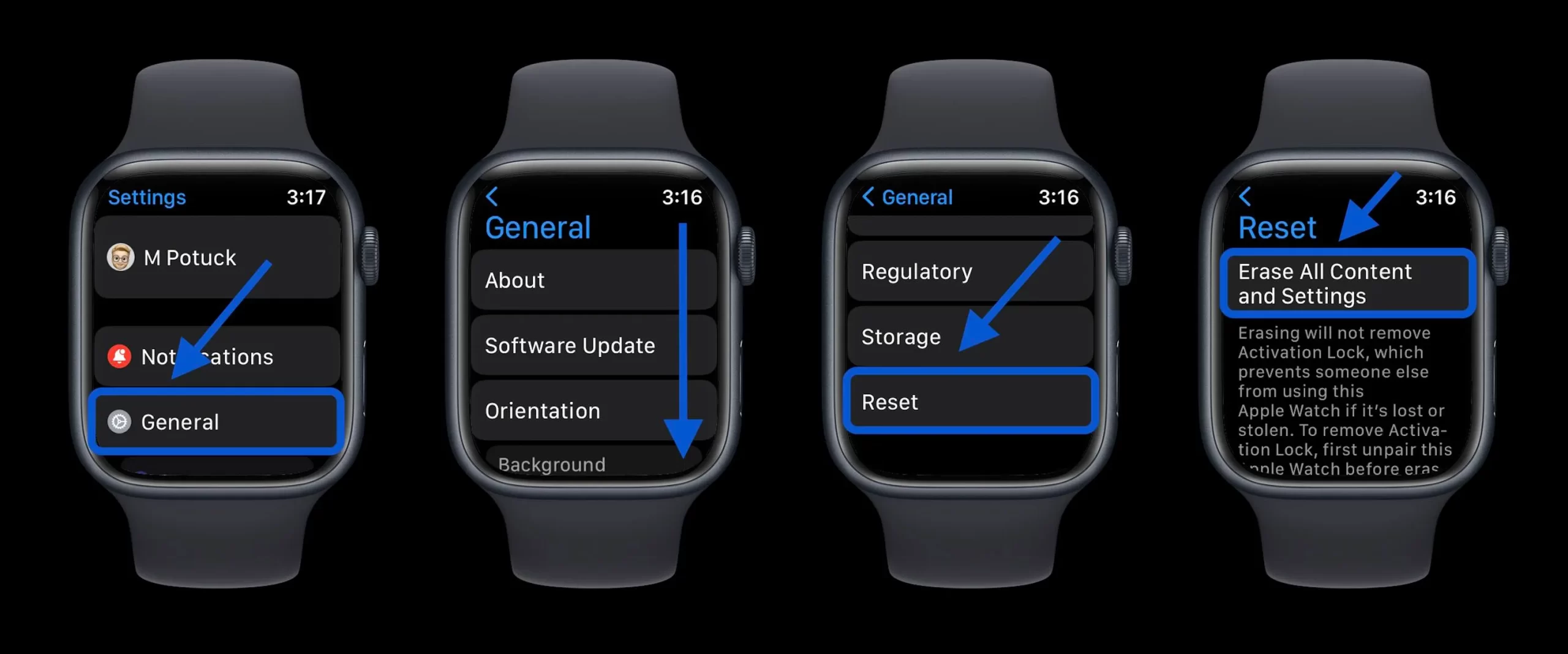 How to Reset Apple Watch to Factory Settings